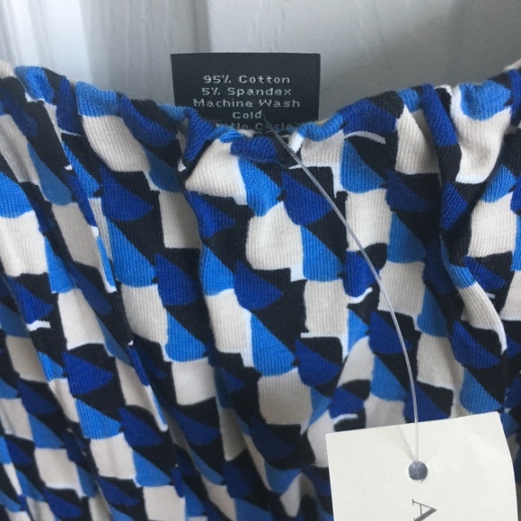 Ann Taylor cotton wide strap tank, XS, NWT - Picture 4 of 6